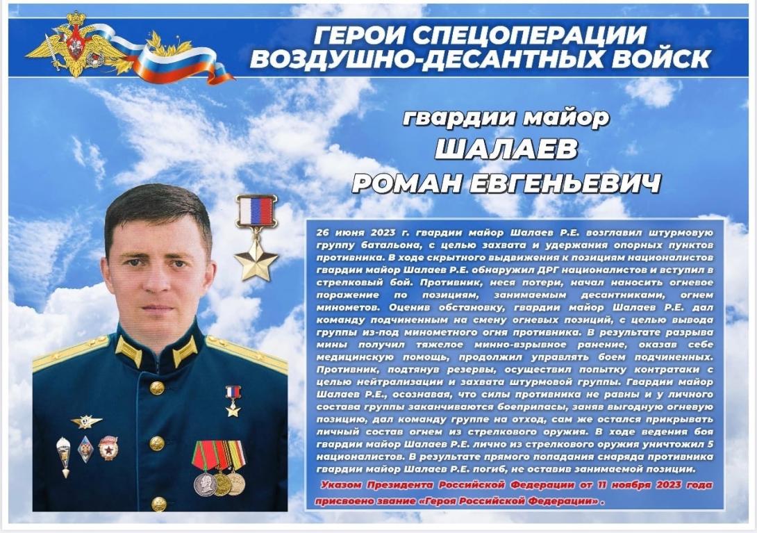 Шалаев Роман Евгеньевич